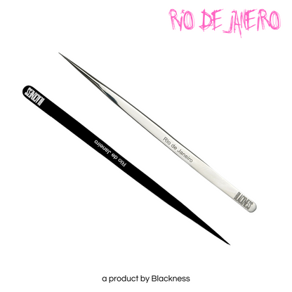 Gerade Pinzette "Rio de Janeiro" - BLACKNESS